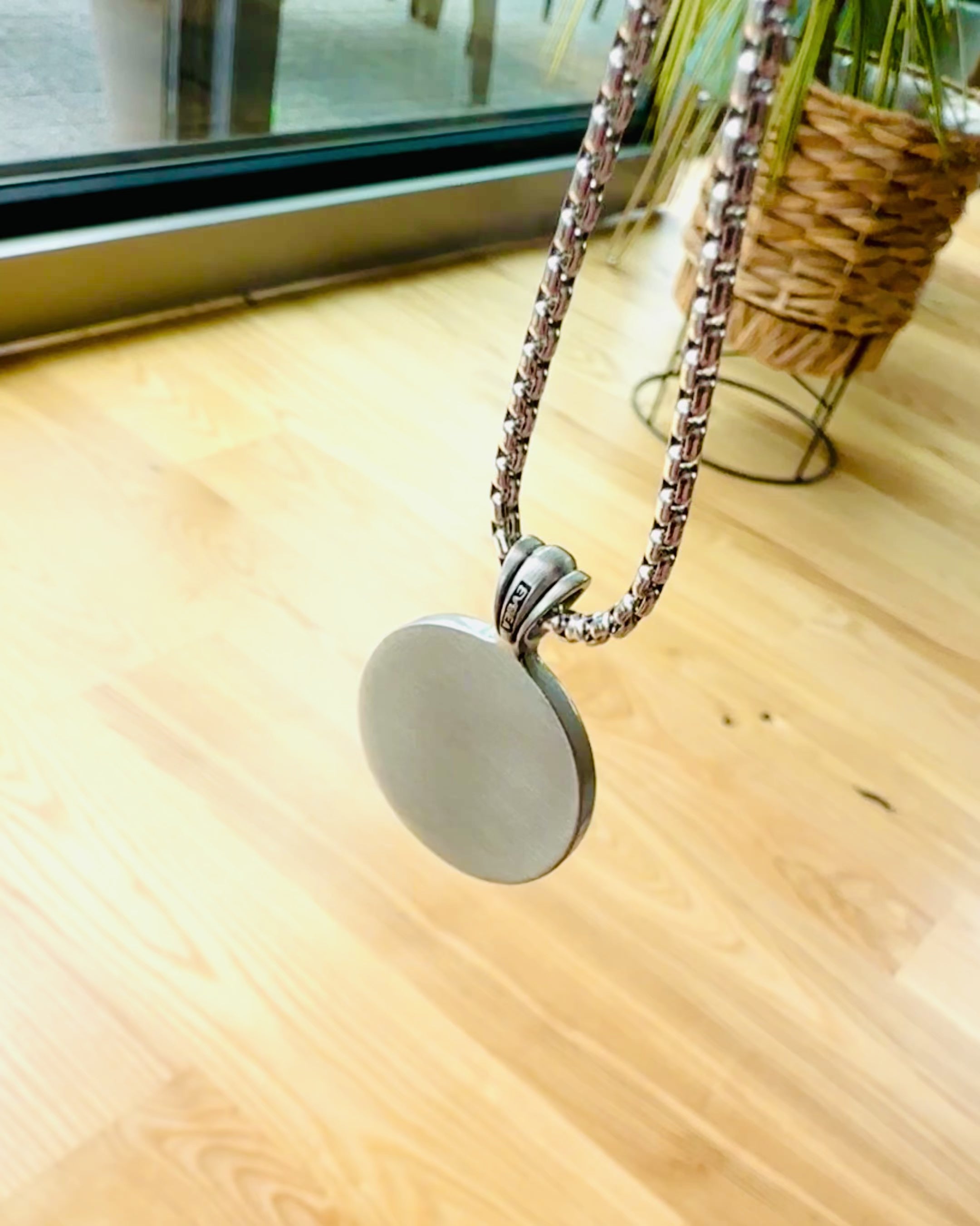 Amuleto Albero della Vita con Possibilità di Incisione - collana "Vitalità della Natura", personalizzazione