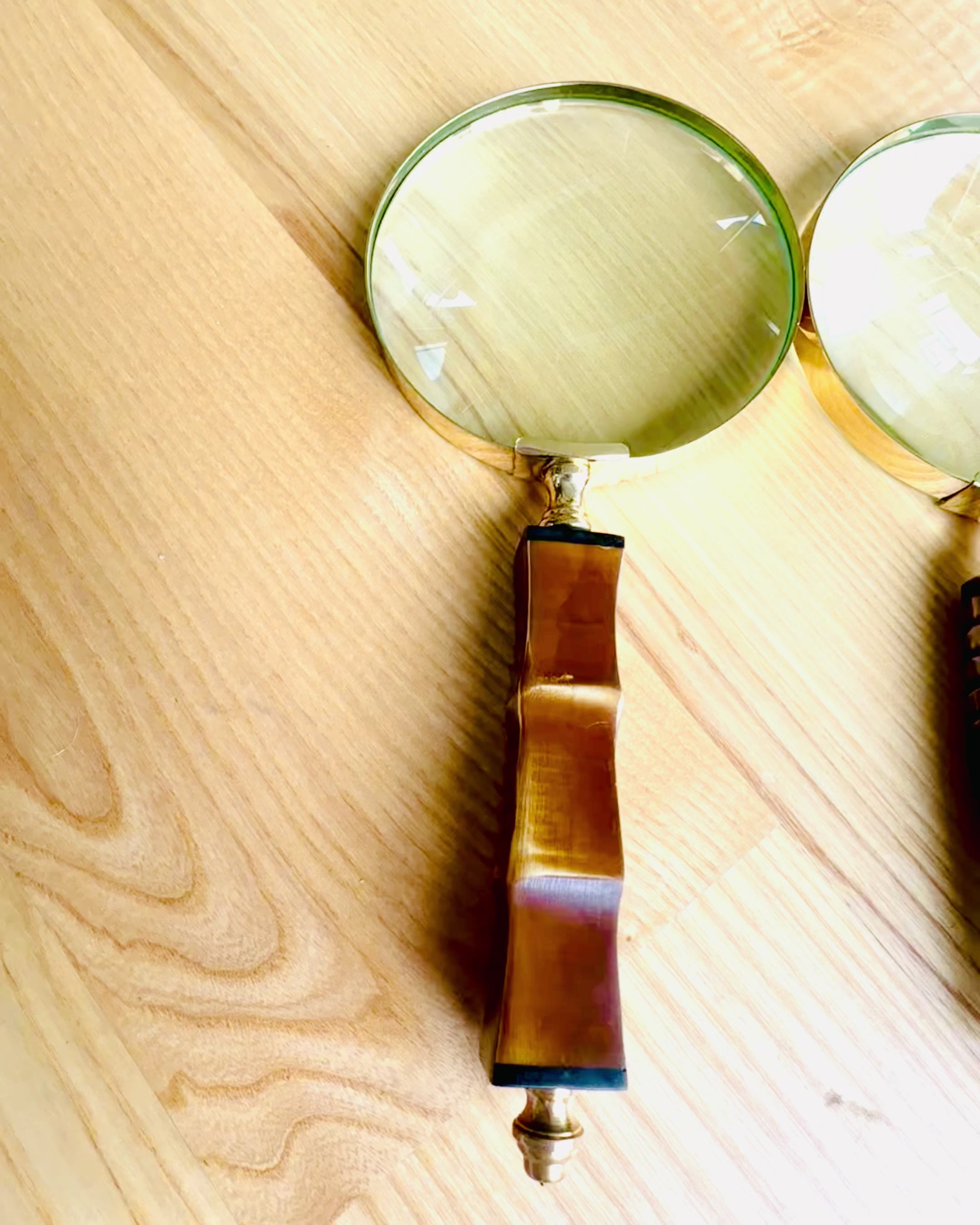 Lente d'ingrandimento retrò grande, possibilità di personalizzazione per regalo con incisione - varianti disponibili
