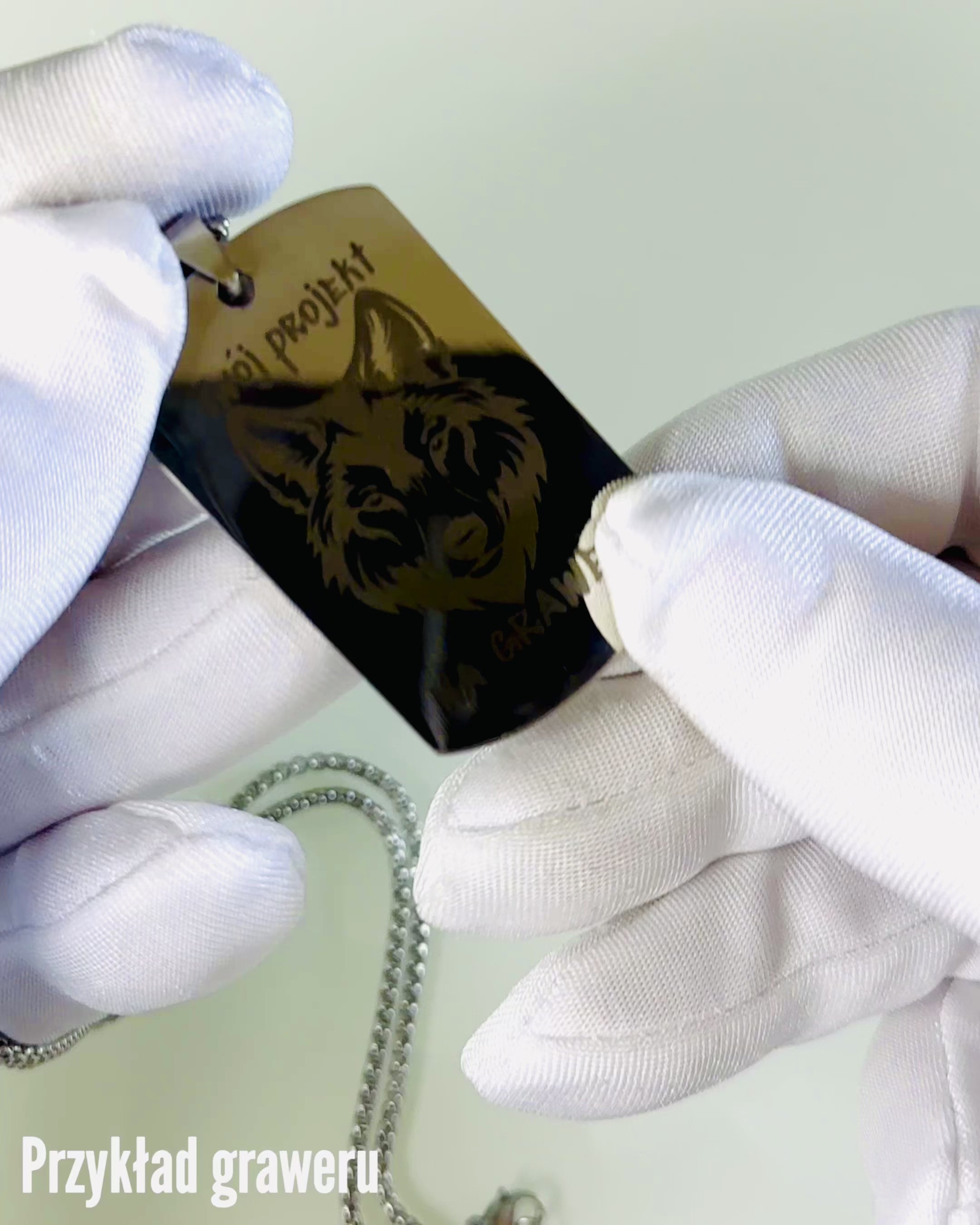 Portachiavi Militare ID "Piastrina" in Acciaio Inossidabile – Incisione Personalizzata