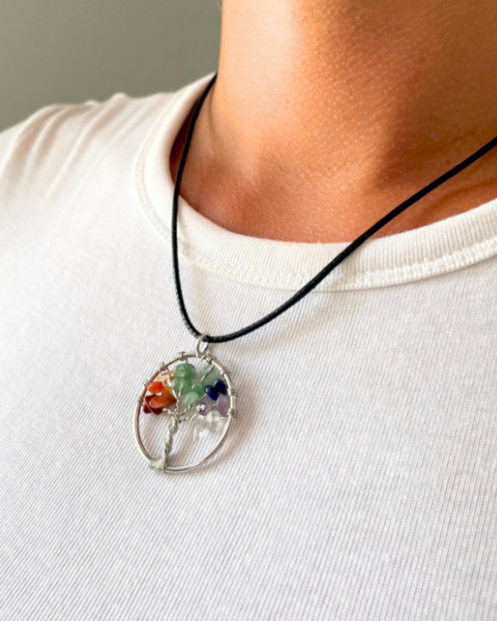 Collana Albero della Vita Equilibrio dei Chakra – Pietre Naturali