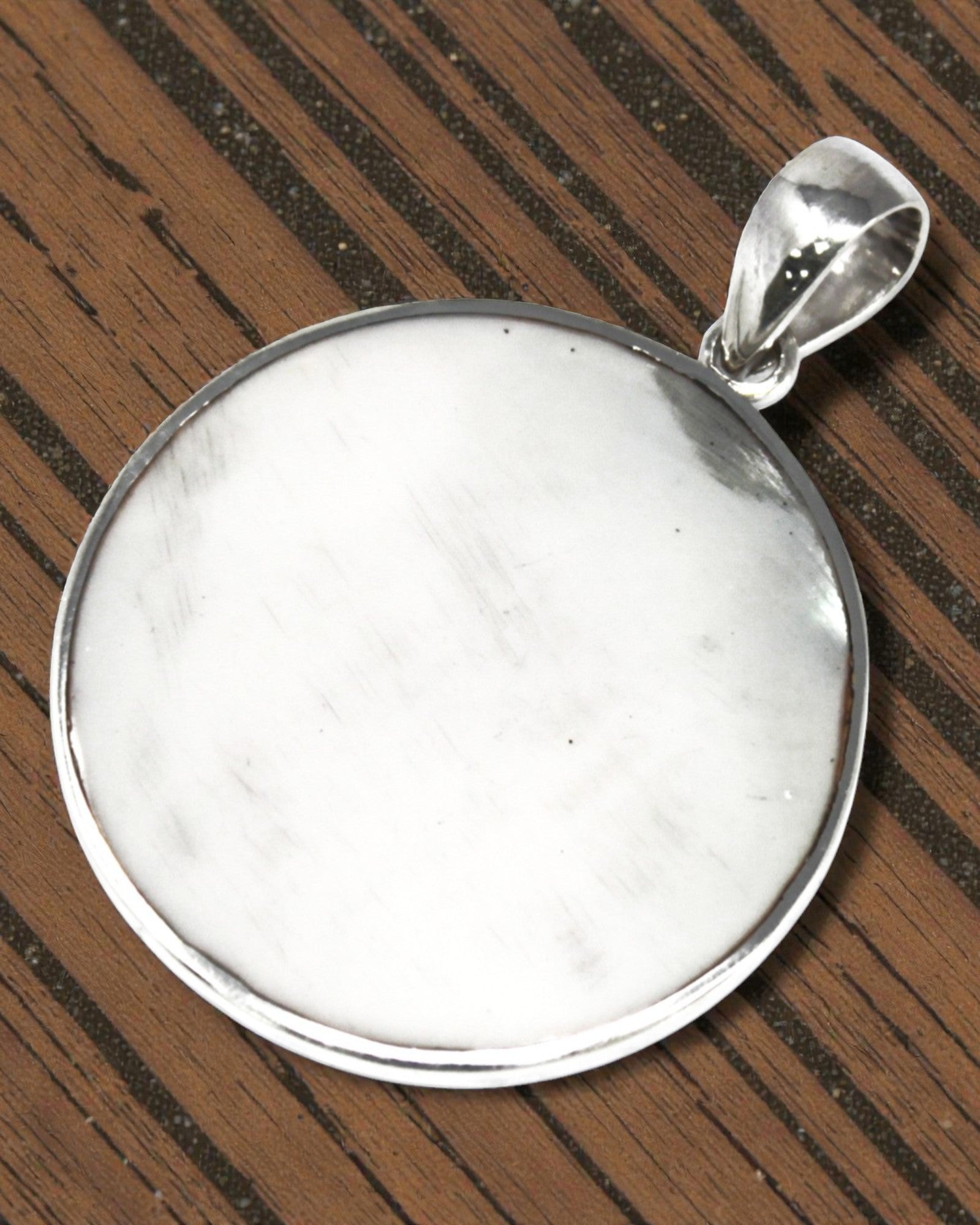 Ciondolo in argento Albero della Vita 30 mm – Mother of Pearl Pure Light