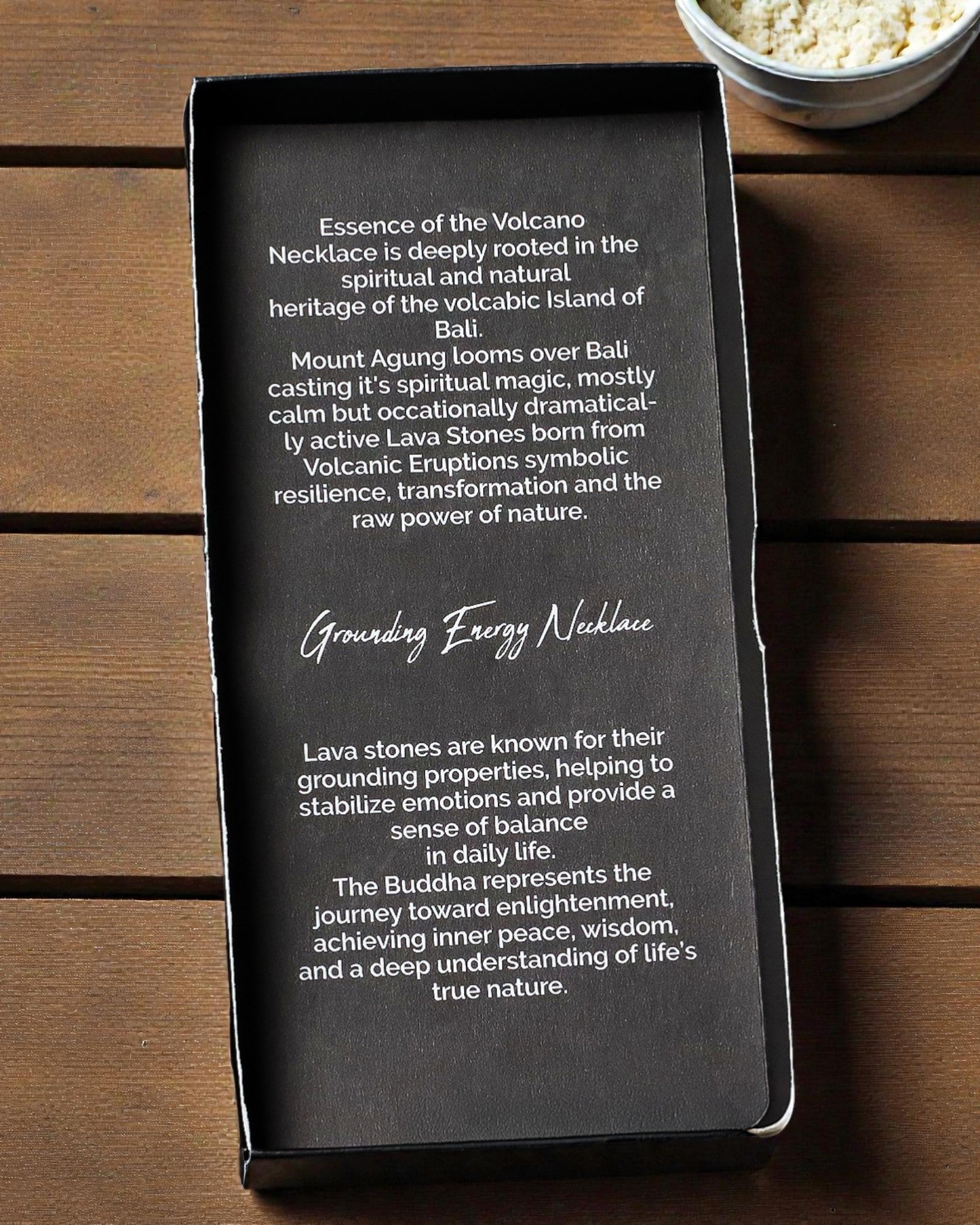 Collana Essenza del Vulcano – Energia Radicante