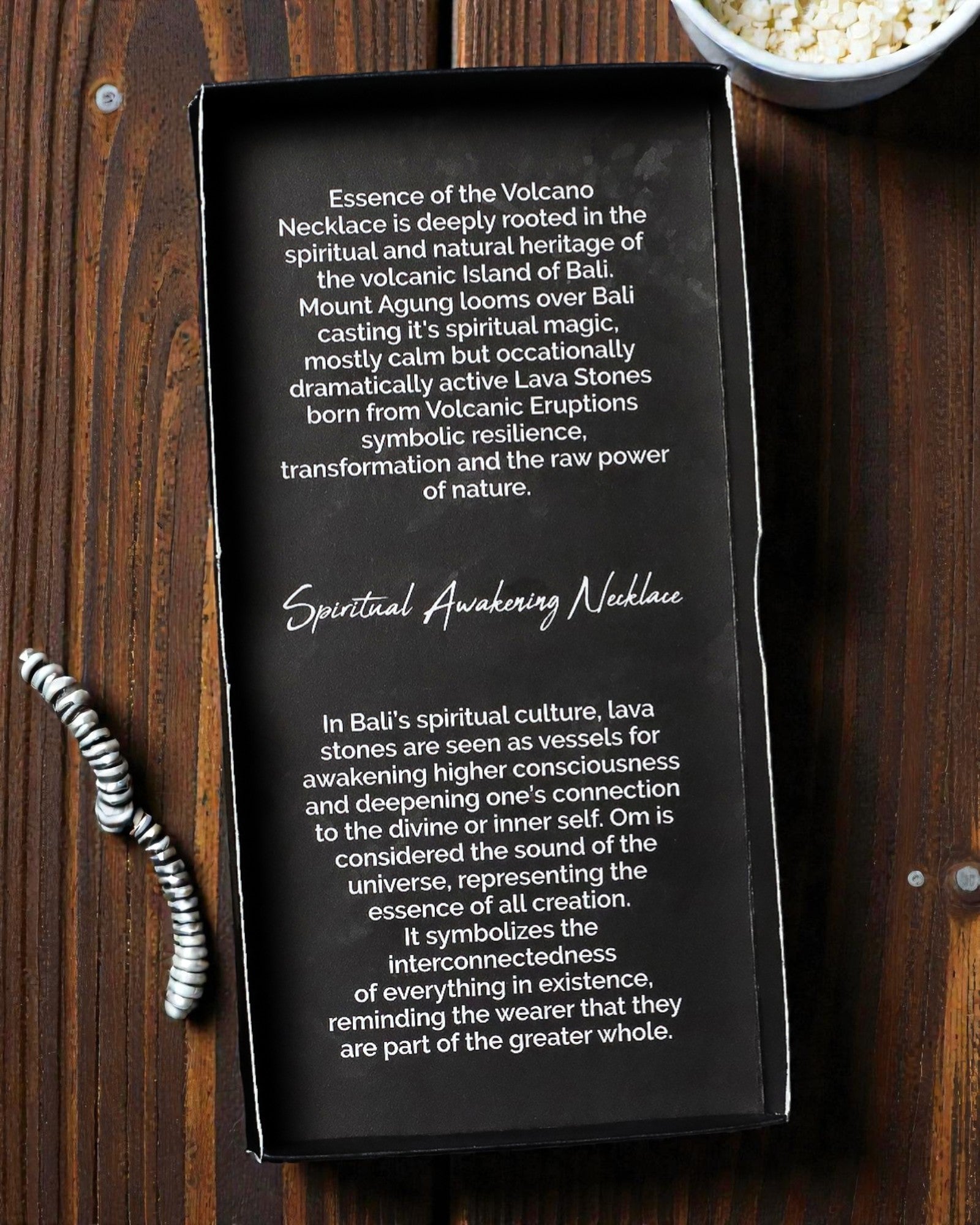 Collana Essenza del Vulcano – Risveglio Spirituale