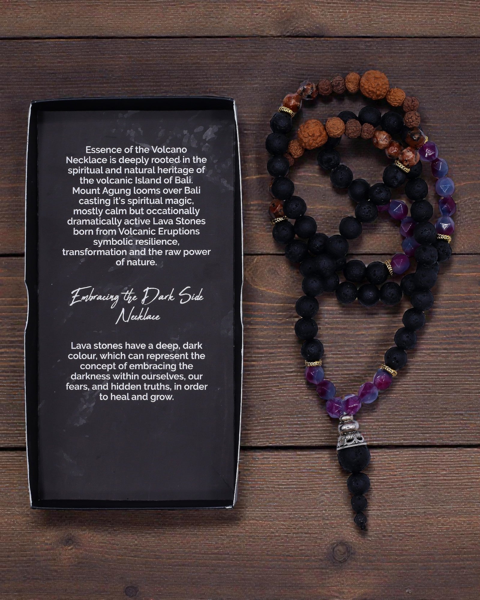 Collana Essenza del Vulcano – Accettazione del Lato Oscuro