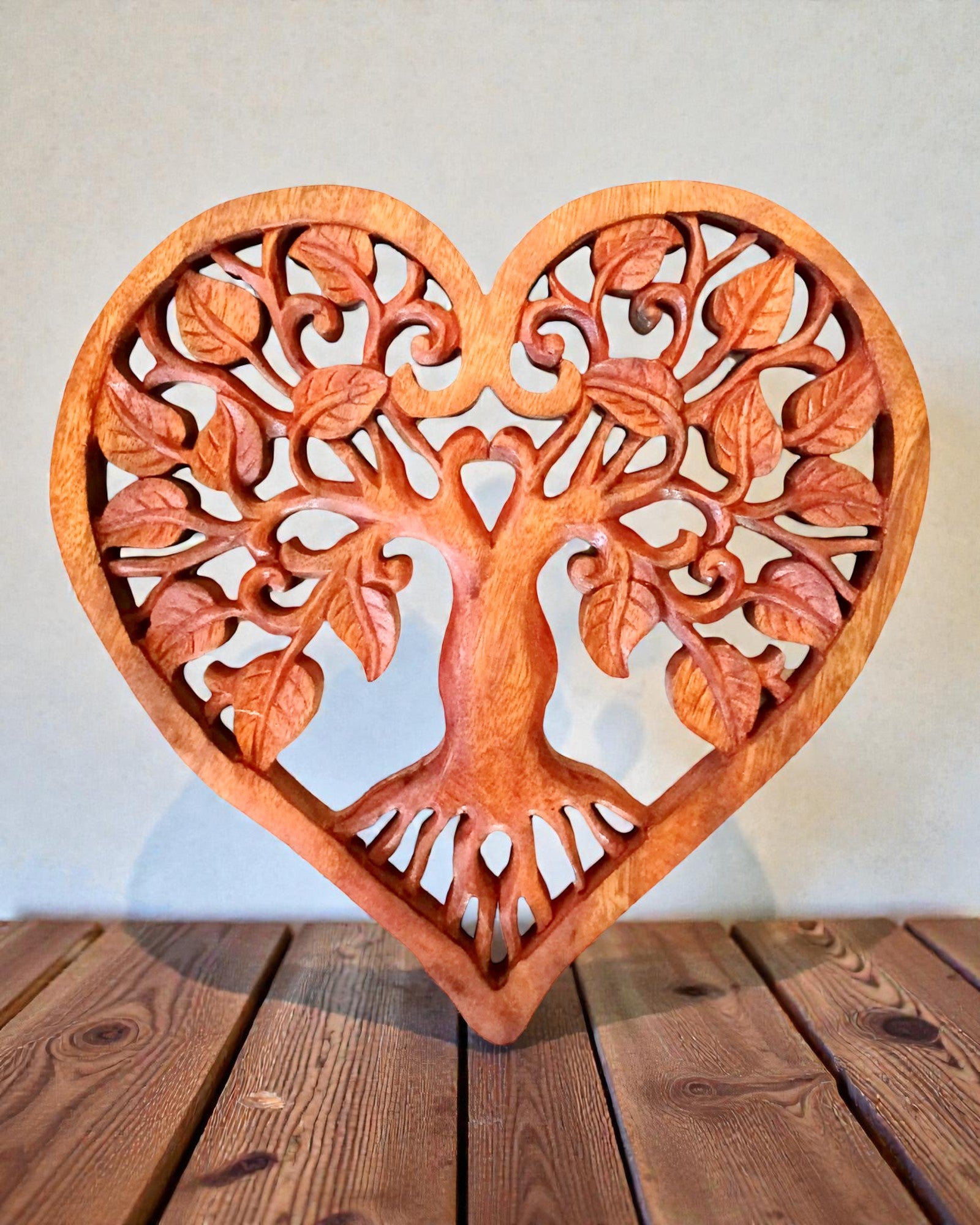 Pannello Decorativo da Parete Cuore – Albero della Vita 40 cm
