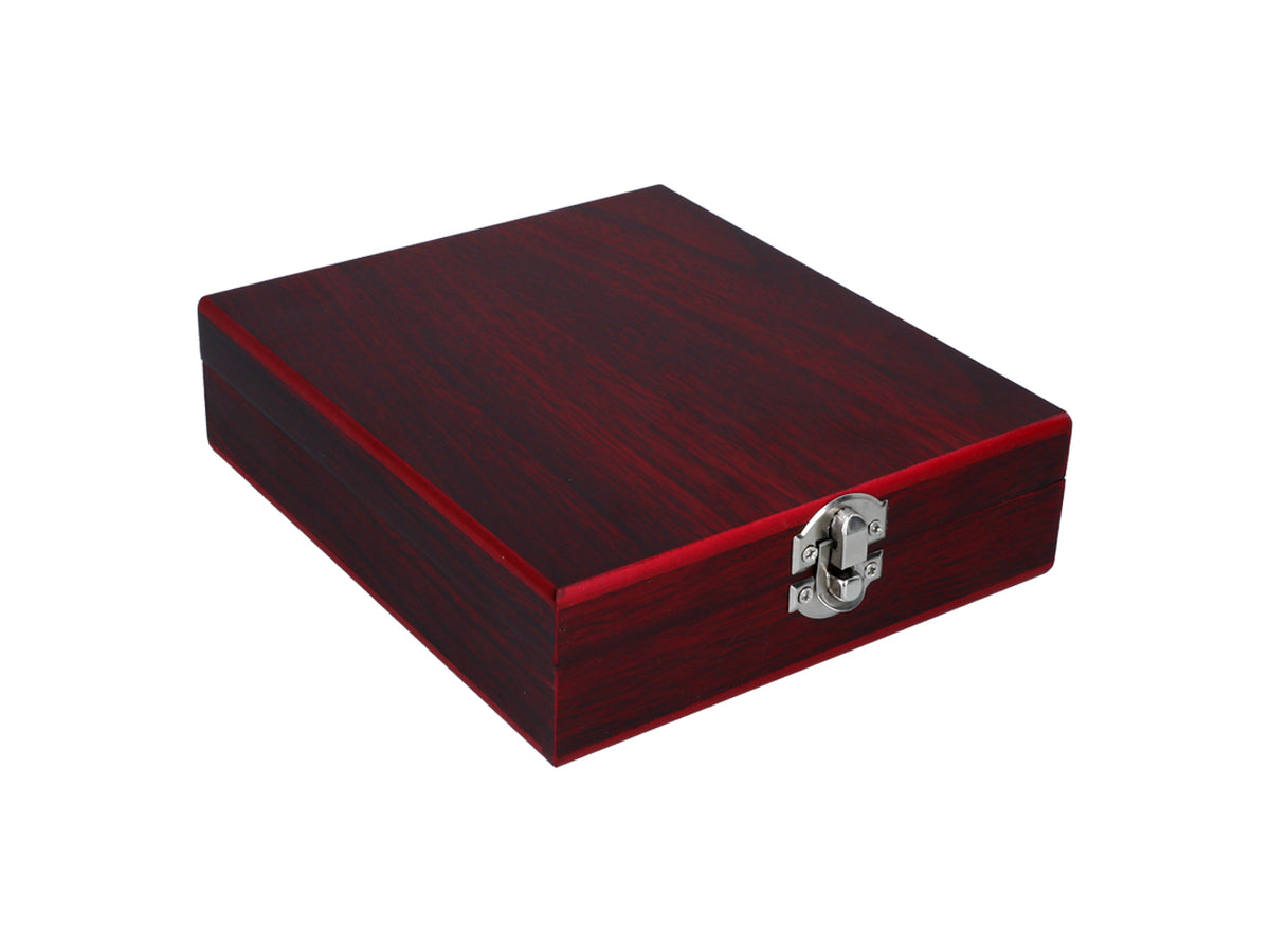 Set per aprire il vino in elegante scatola di legno, personalizzabile con incisione