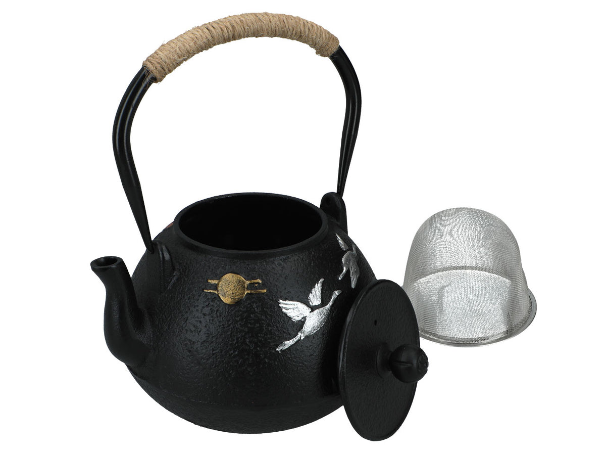 Teiera in ghisa con infusore smaltato da 1200ml