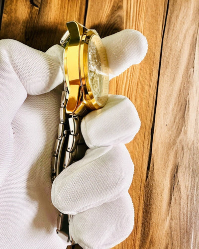 Orologio da Uomo al Quarzo "Vision Sport" – Doppio Lato Trasparente in Alluminio