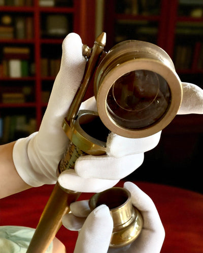 Bastone Navigatore 2.0 con bussola e cannocchiale nascosto, possibilità di personalizzazione con incisione come regalo