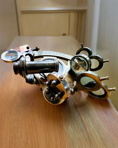 Sekstant Premium con Bussola Antica - possibilità di personalizzazione con incisione