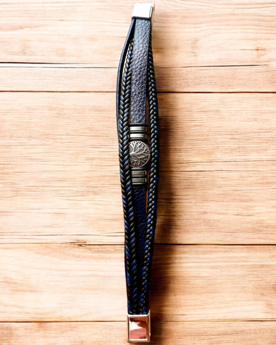 Braccialetto "Albero della Vita" con possibilità di personalizzazione per regalo, 3 varianti di colore