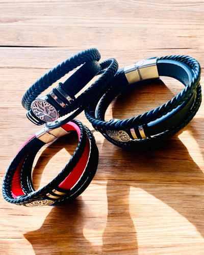 Braccialetto "Albero della Vita" con possibilità di personalizzazione per regalo, 3 varianti di colore