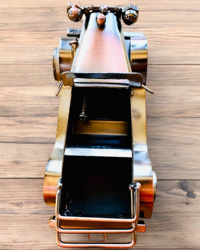 Auto classica retrò, automobile, in ferro - Collezione "Vintage Drive", modello di auto, personalizzazione con incisione per regalo