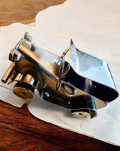 Auto classica retrò, automobile, in ferro - Collezione "Vintage Drive", modello di auto, personalizzazione con incisione per regalo