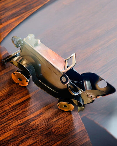 Auto classica retrò, automobile, in ferro - Collezione "Vintage Drive", modello di auto, personalizzazione con incisione per regalo