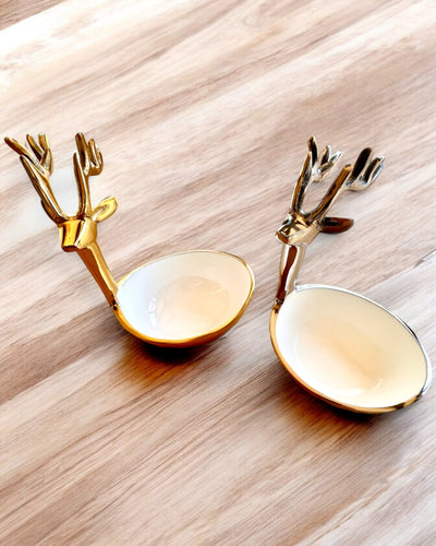 Elegante ciotola Bellezza Cornuta – Artigianato dall’India, personalizzazione con incisione