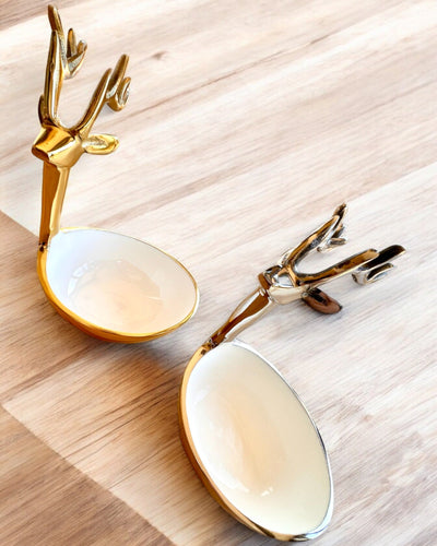 Elegante ciotola Bellezza Cornuta – Artigianato dall’India, personalizzazione con incisione