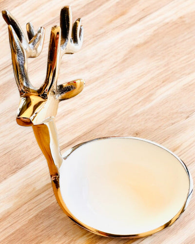 Elegante ciotola Bellezza Cornuta – Artigianato dall’India, personalizzazione con incisione