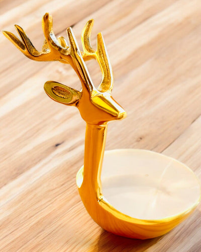 Elegante ciotola Bellezza Cornuta – Artigianato dall’India, personalizzazione con incisione