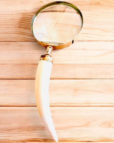 Lente d'ingrandimento retrò grande, possibilità di personalizzazione per regalo con incisione - varianti disponibili