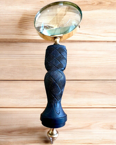 Lente d'ingrandimento retrò grande, possibilità di personalizzazione per regalo con incisione - varianti disponibili