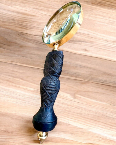 Lente d'ingrandimento retrò grande, possibilità di personalizzazione per regalo con incisione - varianti disponibili