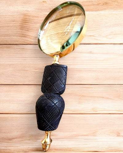 Lente d'ingrandimento retrò grande, possibilità di personalizzazione per regalo con incisione - varianti disponibili