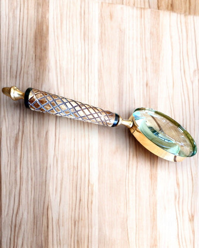 Lente d'ingrandimento retrò grande, possibilità di personalizzazione per regalo con incisione - varianti disponibili