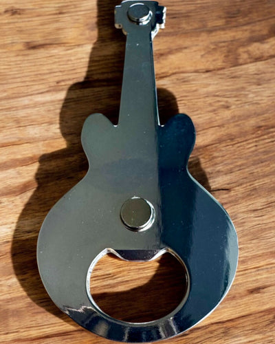 Apribottiglie Chitarra Rock'n'Open, 2 varianti, personalizzazione con incisione per regalo