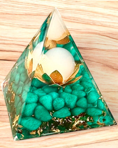 Piramide Energetica orgonite "Armonia del Tormalina"