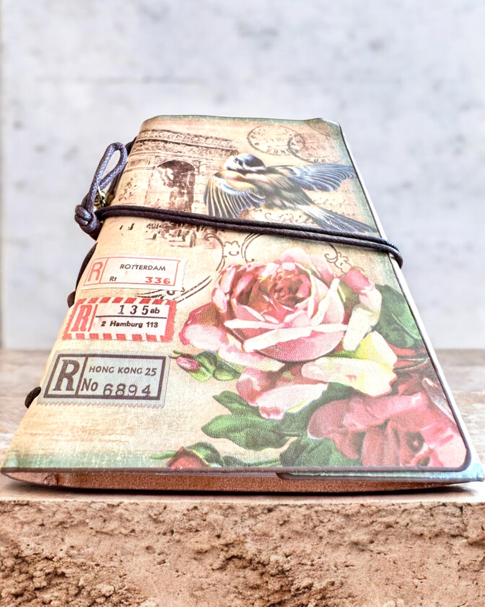 Taccuino Vintage Memoire con incisione personalizzata - 3 modelli tra cui scegliere, quaderno per regalo