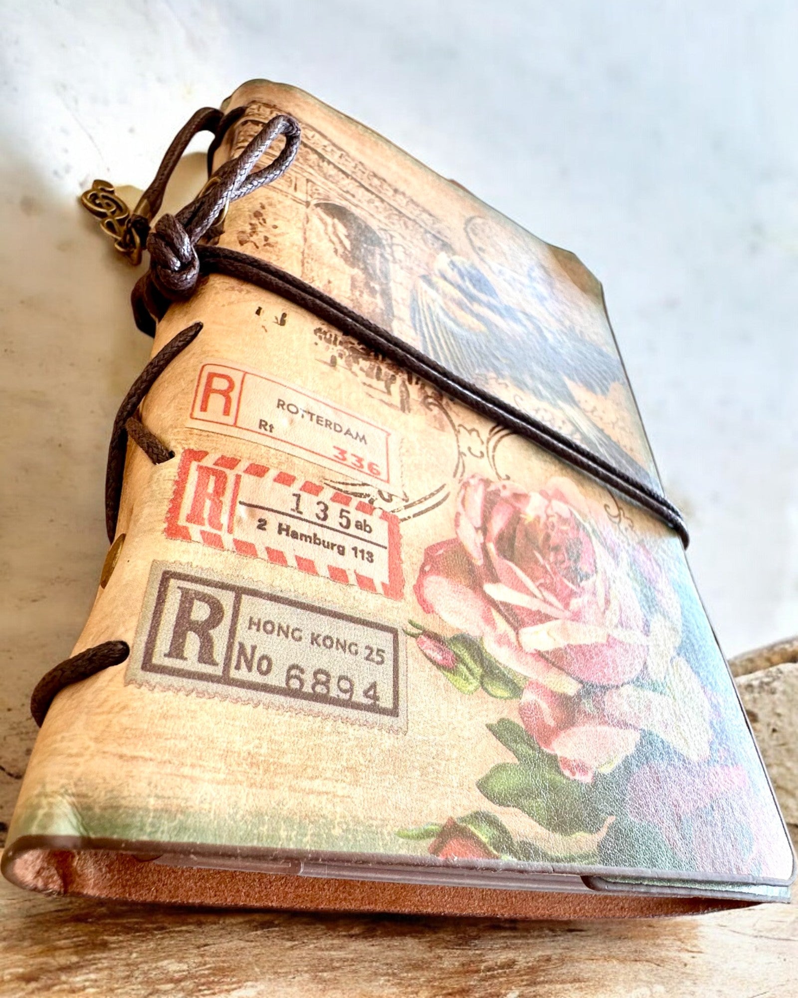 Taccuino Vintage Memoire con incisione personalizzata - 3 modelli tra cui scegliere, quaderno per regalo