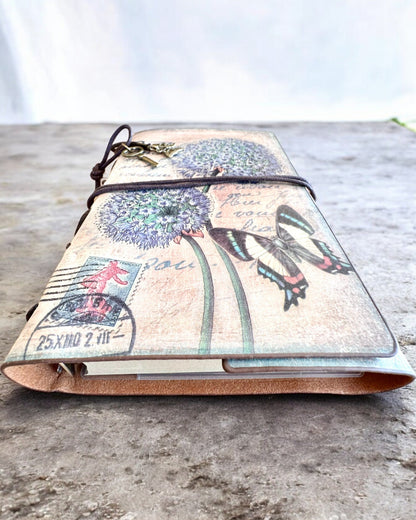 Taccuino Vintage Memoire con incisione personalizzata - 3 modelli tra cui scegliere, quaderno per regalo
