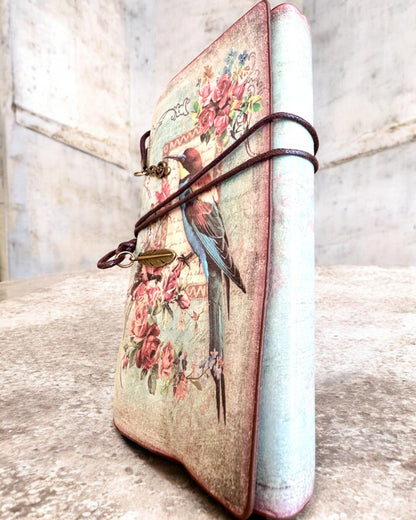 Taccuino Vintage Memoire con incisione personalizzata - 3 modelli tra cui scegliere, quaderno per regalo
