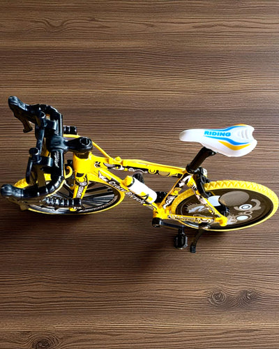 Modello in miniatura in metallo Bicicletta da collezione "Speed Rider 1.2" – personalizzazione con incisione per regalo, 2 varianti di colore