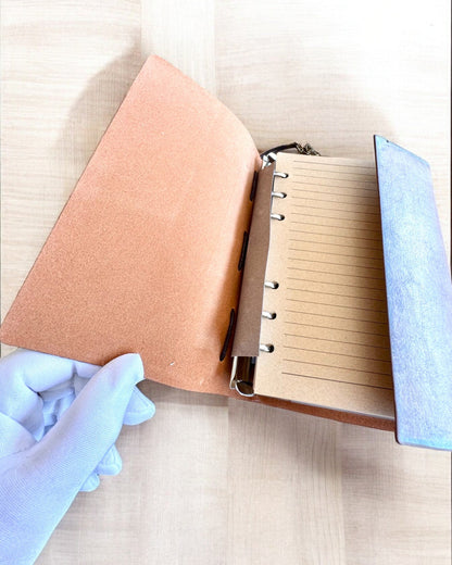 Taccuino Vintage Memoire con incisione personalizzata - 3 modelli tra cui scegliere, quaderno per regalo