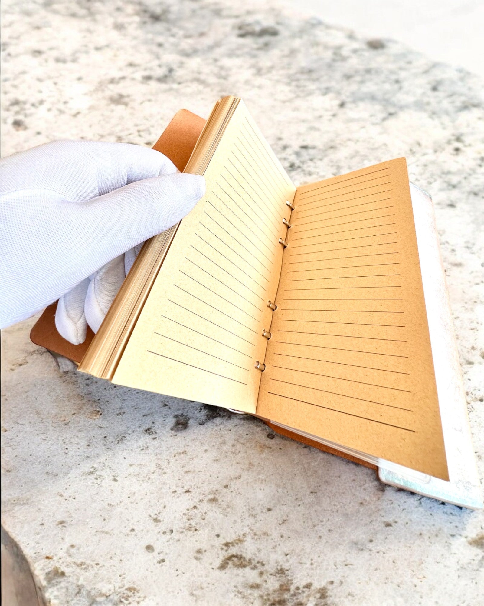 Taccuino Vintage Memoire con incisione personalizzata - 3 modelli tra cui scegliere, quaderno per regalo