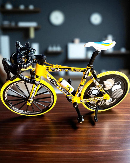 Modello in miniatura in metallo Bicicletta da collezione "Speed Rider 1.2" – personalizzazione con incisione per regalo, 2 varianti di colore