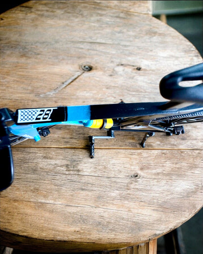 Modello Miniatura di Bicicletta da Triathlon "SpeedStorm 1.2" personalizzazione con incisione per regalo