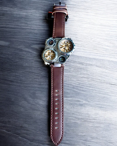 Orologio da Sopravvivenza "Explorer 4in1", possibilità di personalizzazione con incisione per regalo