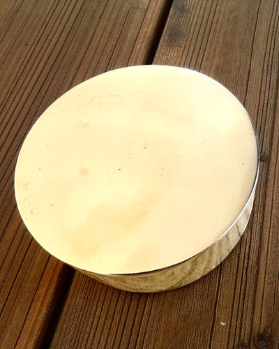 Bussola Solare Voyager 7cm – orologio solare in ottone con bussola, personalizzazione con incisione per regalo