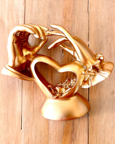 Figurina "Tocco d'Amore" 10 cm di altezza, con Opzione di Incisione per regalo