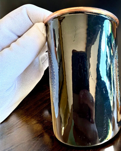 Set Rame Mandala – Bottiglia 1L + 2 Tazze in Custodia, possibilità di personalizzazione con incisione per regalo