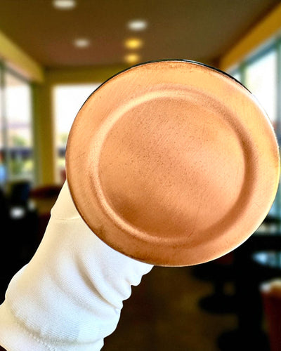 Set Rame Mandala – Bottiglia 1L + 2 Tazze in Custodia, possibilità di personalizzazione con incisione per regalo