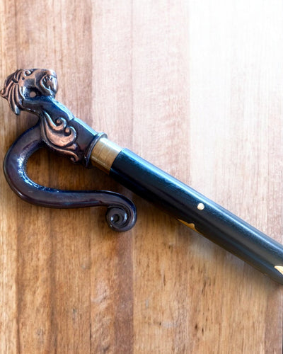 Bastone da passeggio Drago Guardiano – possibilità di personalizzazione con incisione per regalo