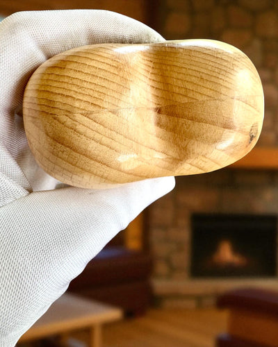 Cuore di legno, scatola da 9 cm per Sentimento Segreto, possibilità di personalizzazione con incisione per regalo