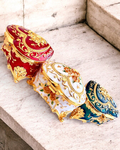 Scatola portagioie "Royal Elegance" - con opzione di incisione per regalo, 3 varianti tra cui scegliere