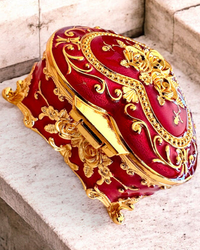 Scatola portagioie "Royal Elegance" - con opzione di incisione per regalo, 3 varianti tra cui scegliere