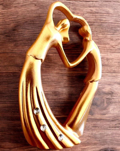 Figura simbolo d'amore - "Eterna Vicinanza" per regalo, personalizzazione con incisione