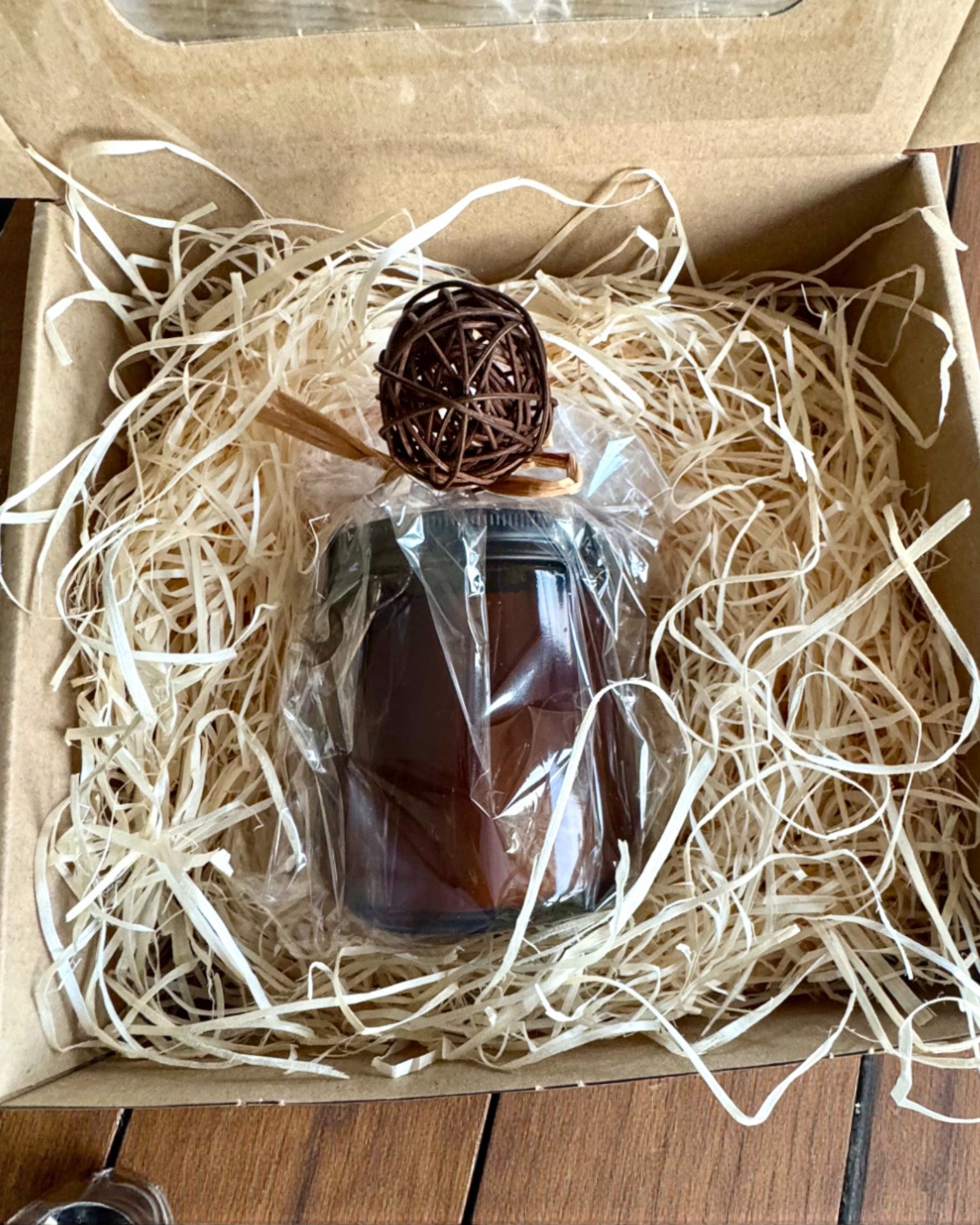 Candela Intenzionale Potere della Tigre – Fiducia in se stessi e prosperità, 250 ml, possibilità di personalizzazione del coperchio per regalo
